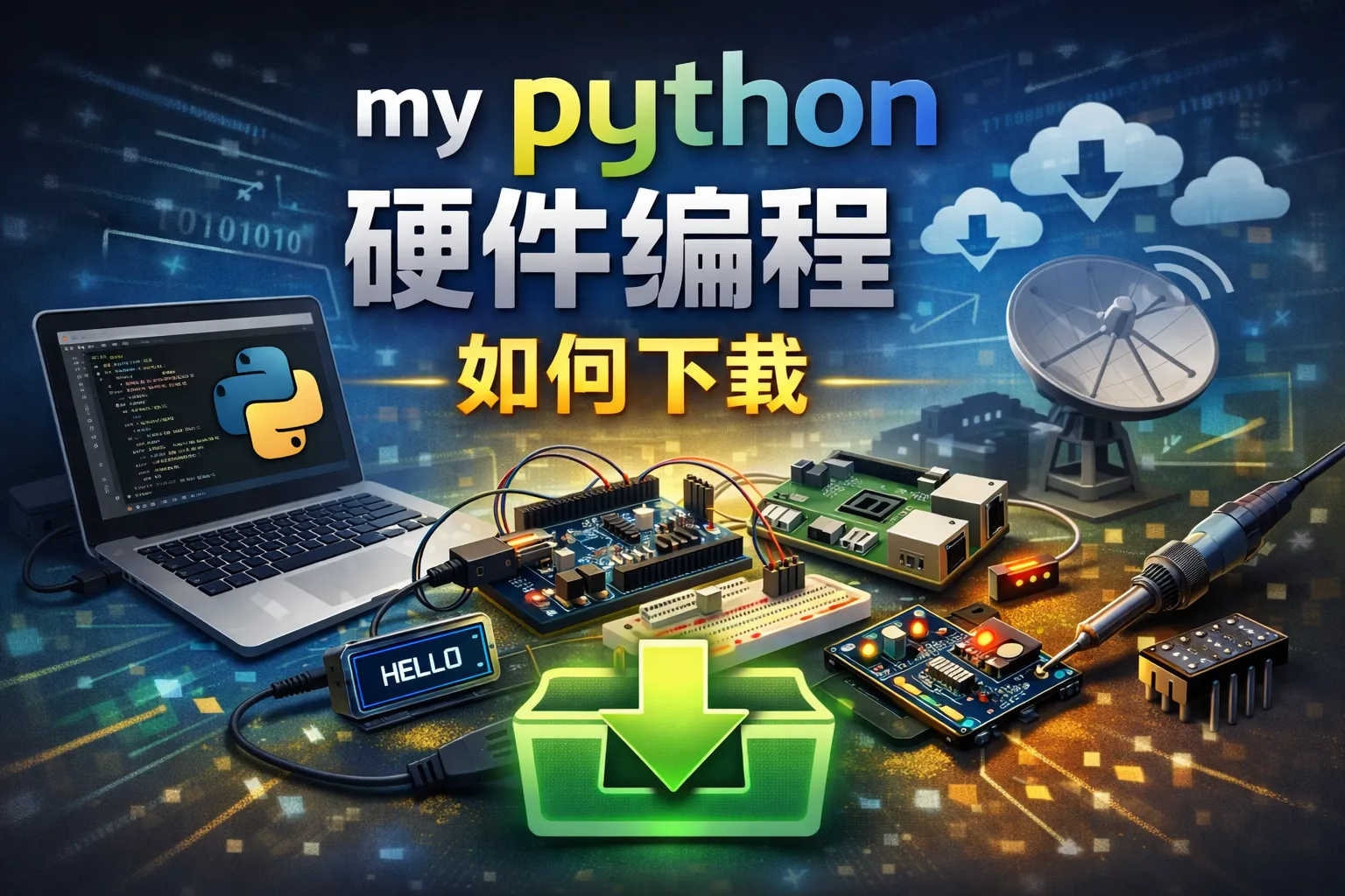my python硬件编程如何下载