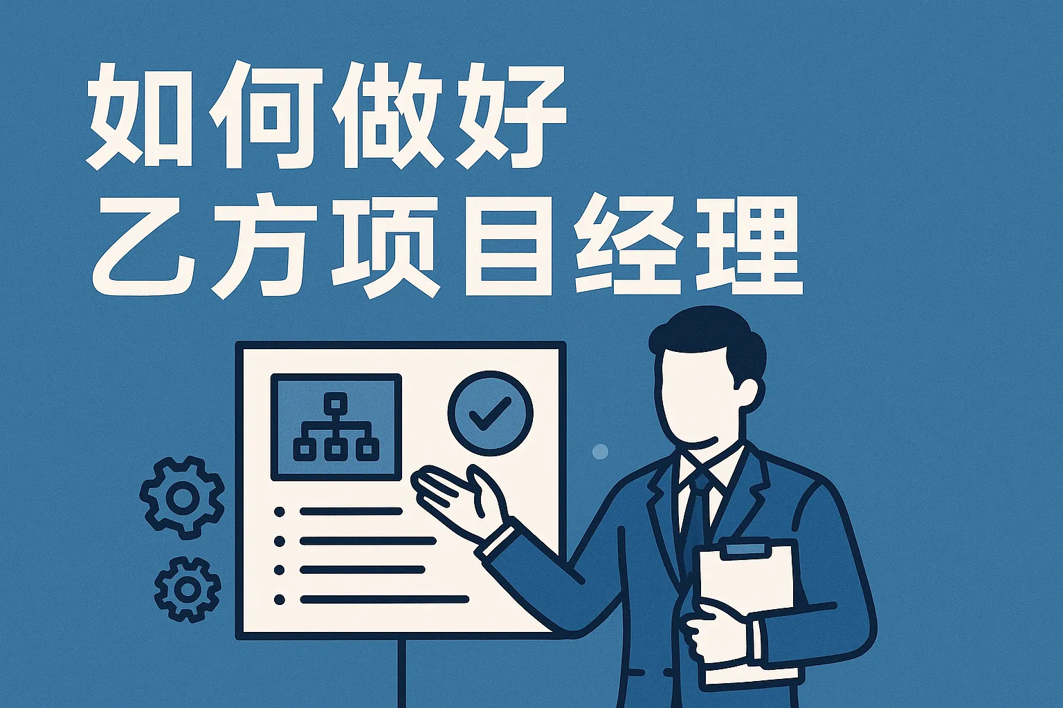 如何做好乙方项目经理