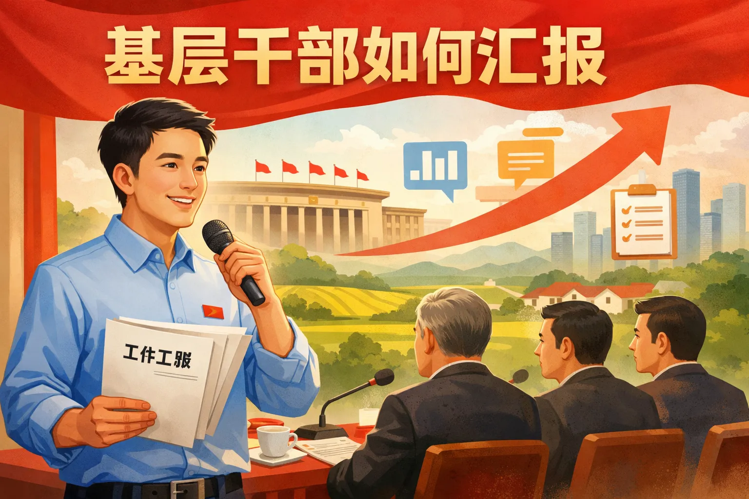 基层干部如何汇报