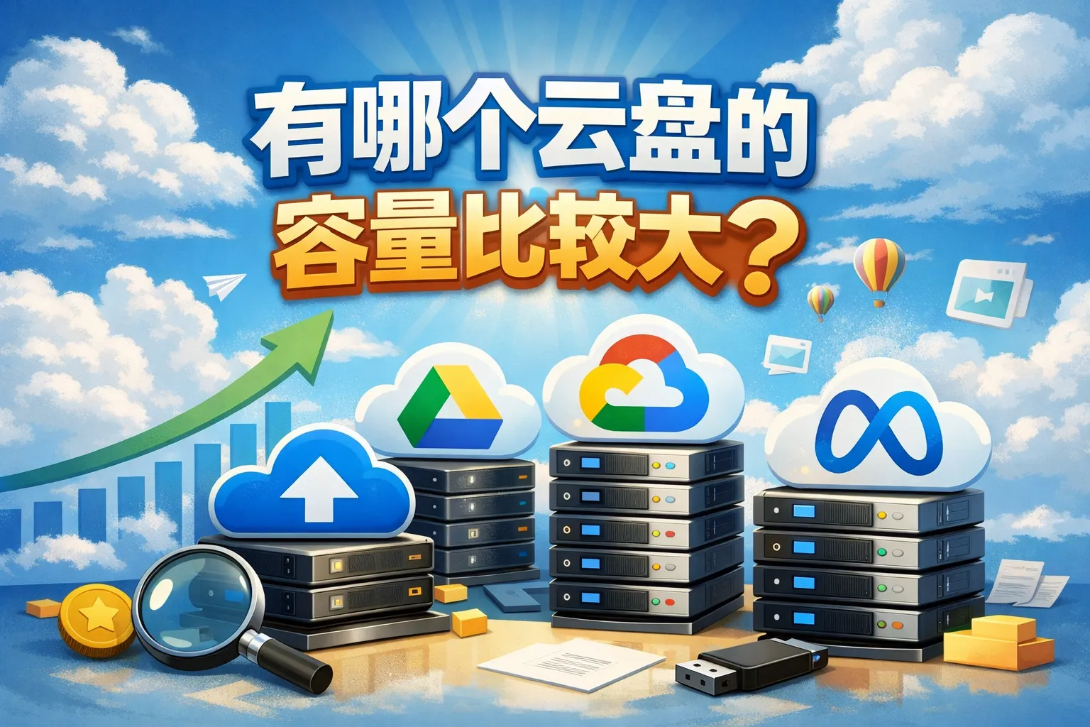 有哪个云盘的容量比较大