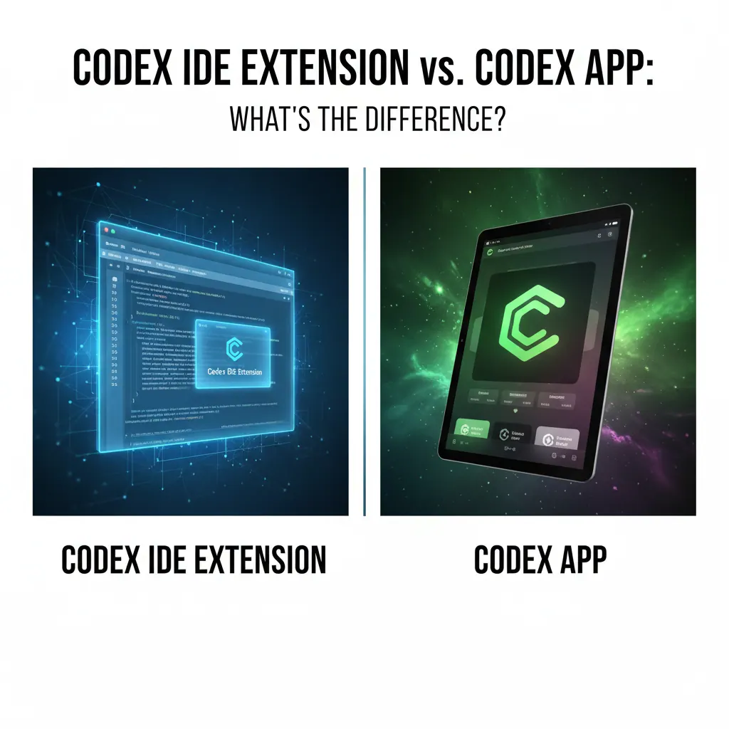 Codex Ap Codex IDE 扩展 和 Codex App 有什么区别