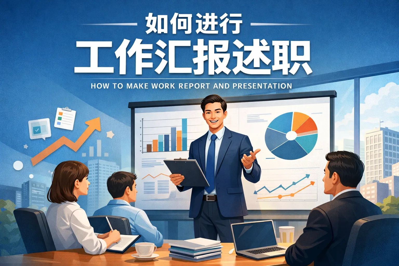 如何进行工作汇报述职