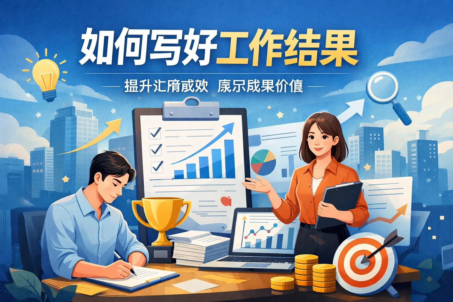 如何写好工作结果