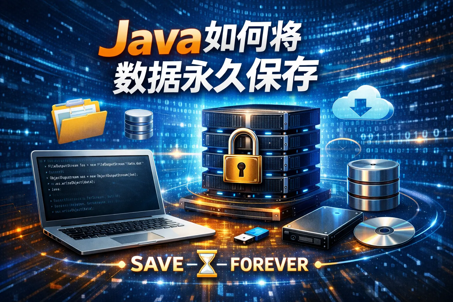 java如何将数据永久保存