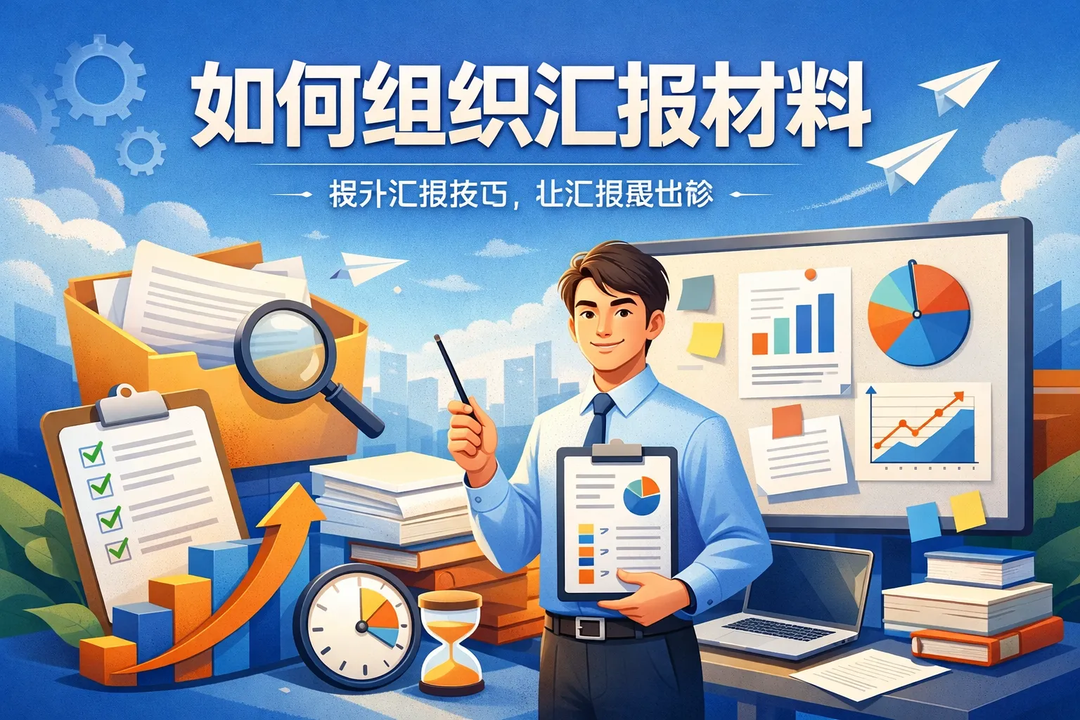 如何组织汇报材料