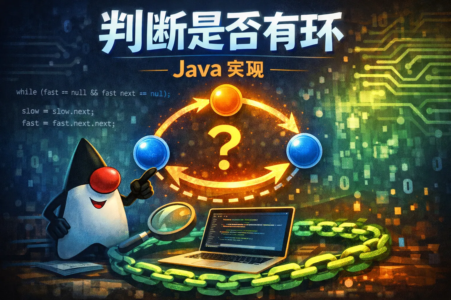 判断是否有环 java