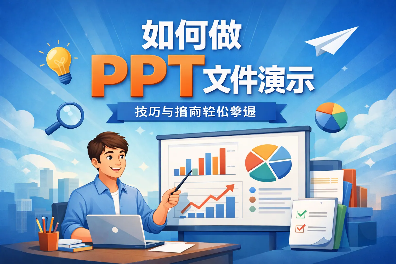 如何做ppt文件演示