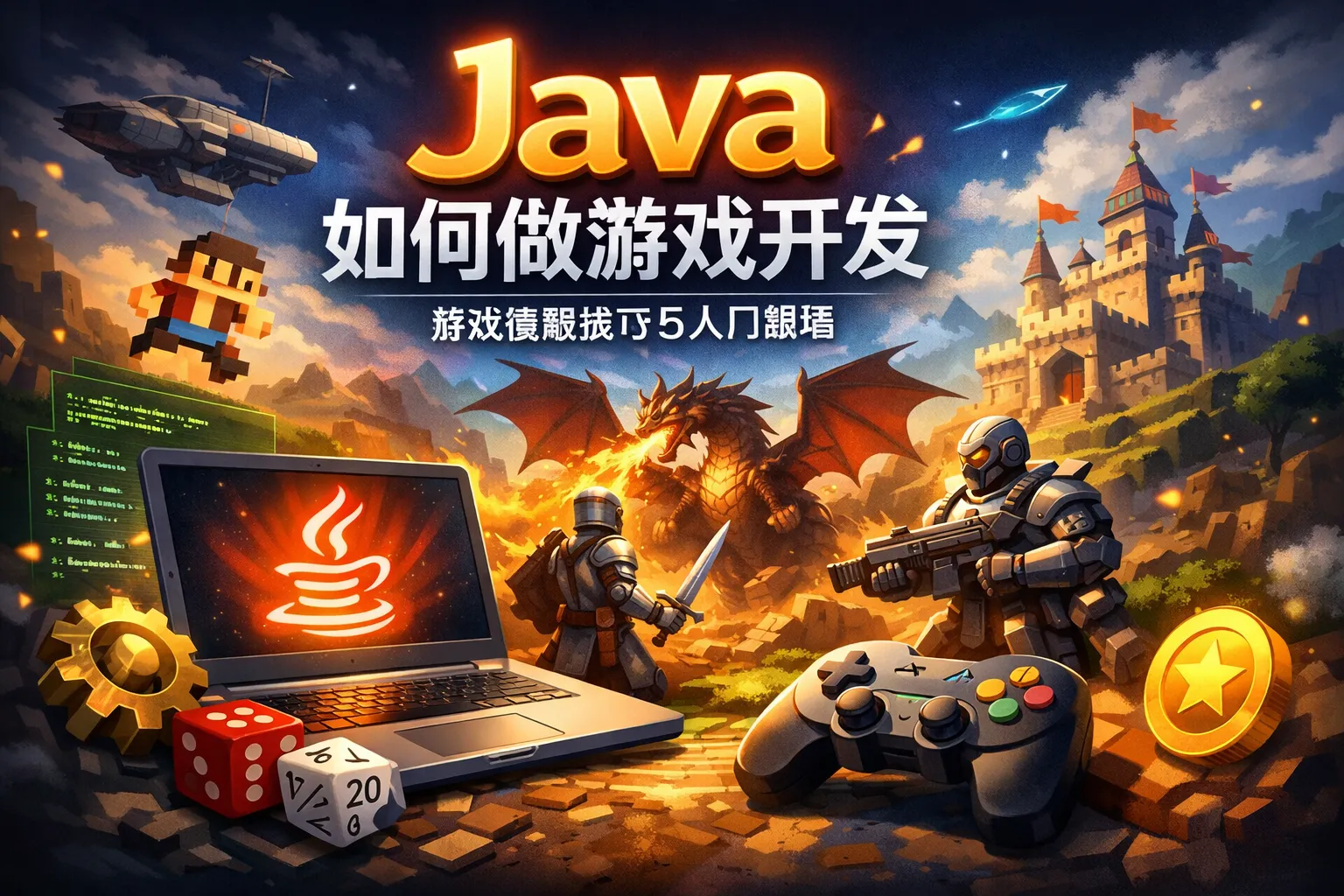 java如何做游戏开发