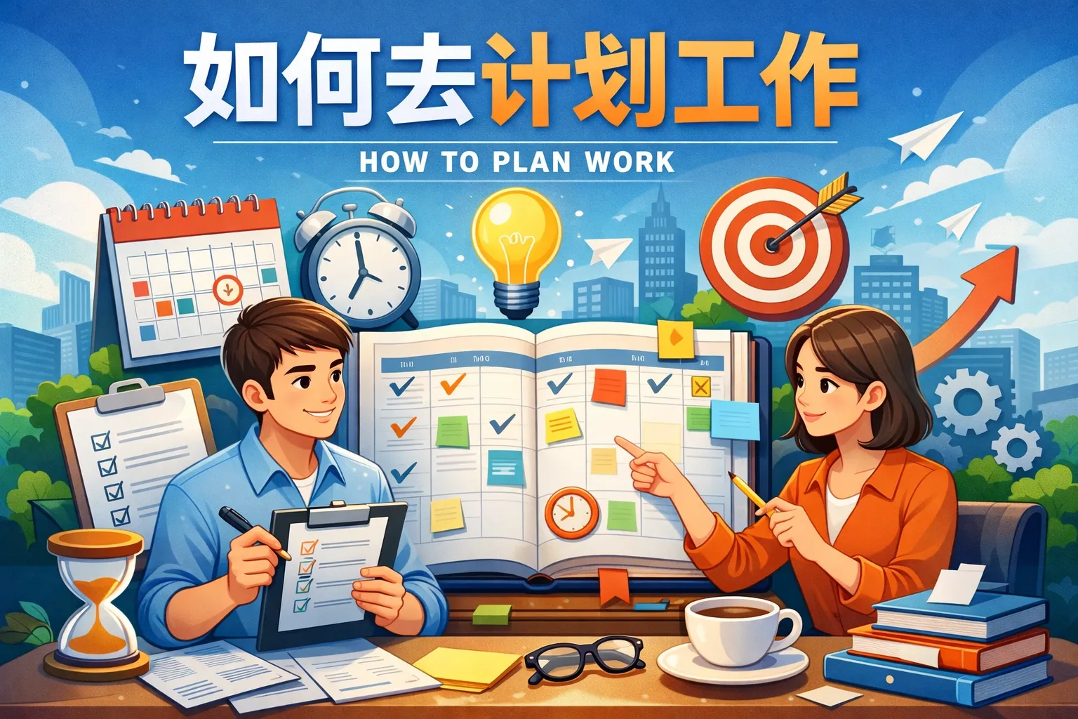 如何去计划工作