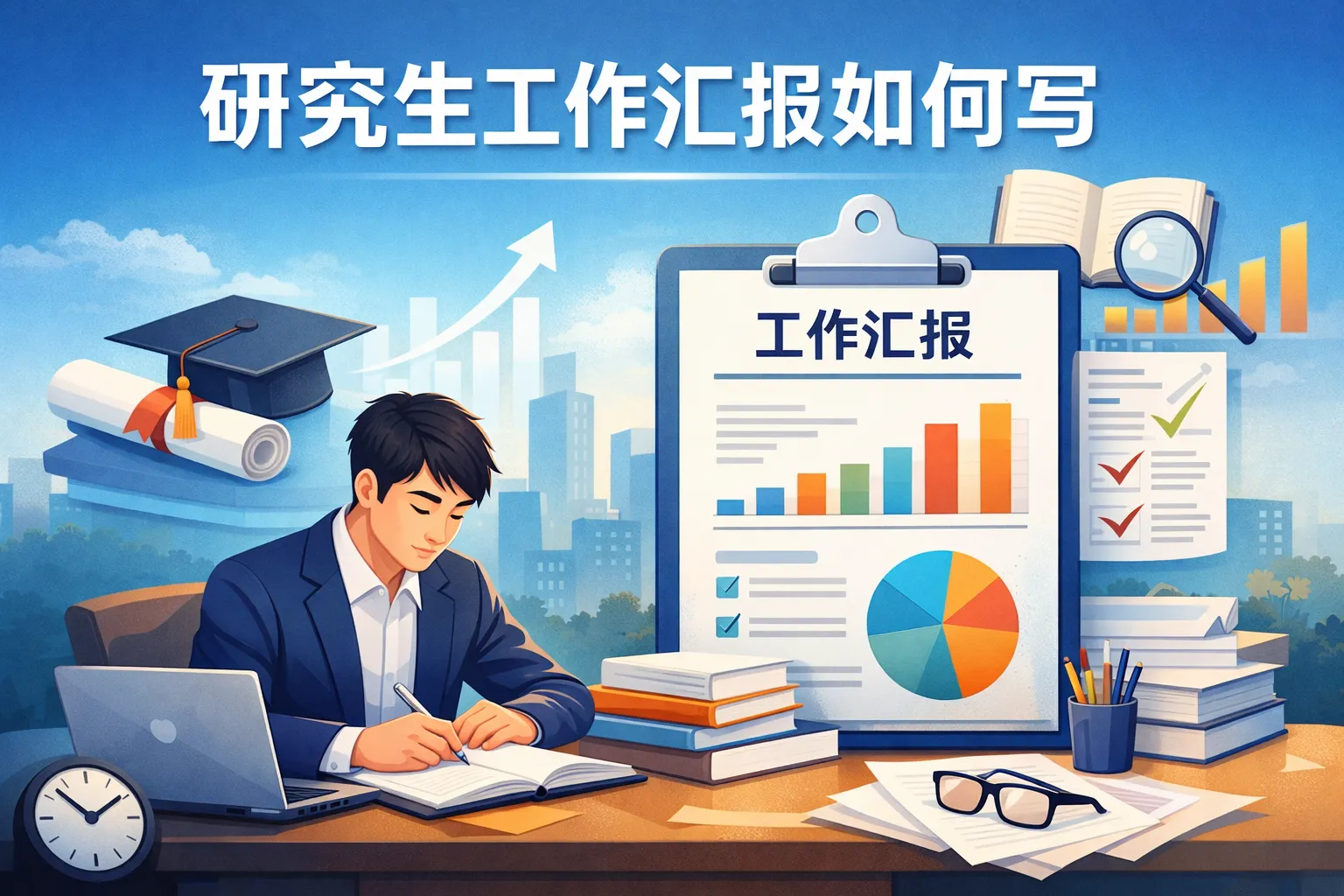 研究生工作汇报如何写