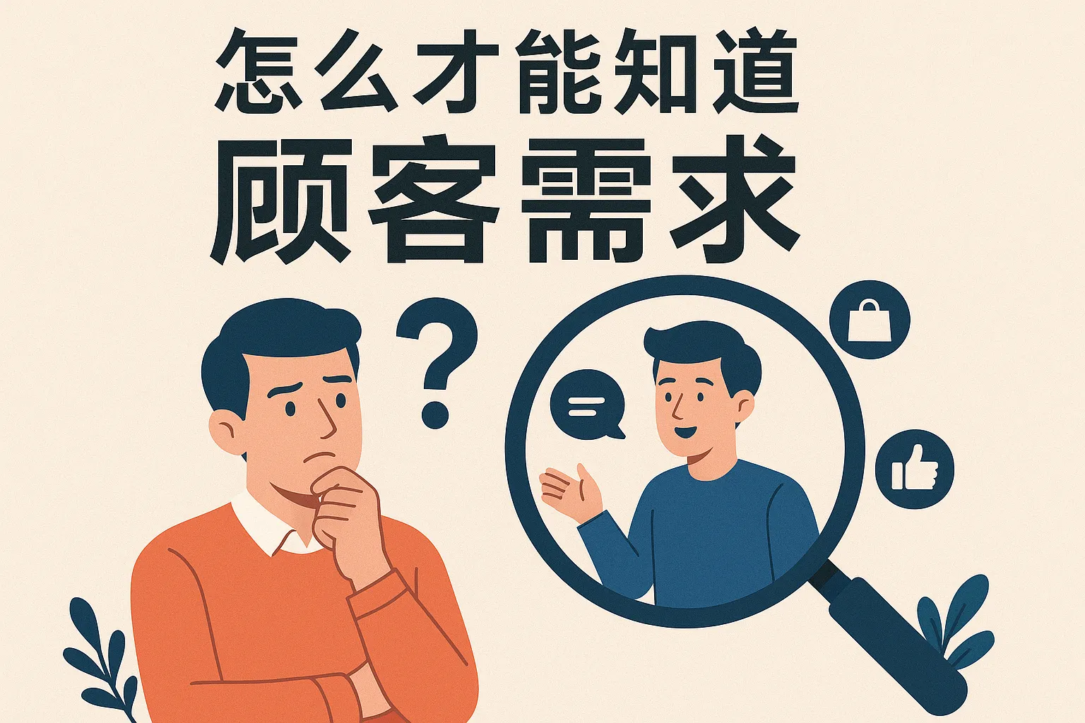 怎么才能知道顾客需求