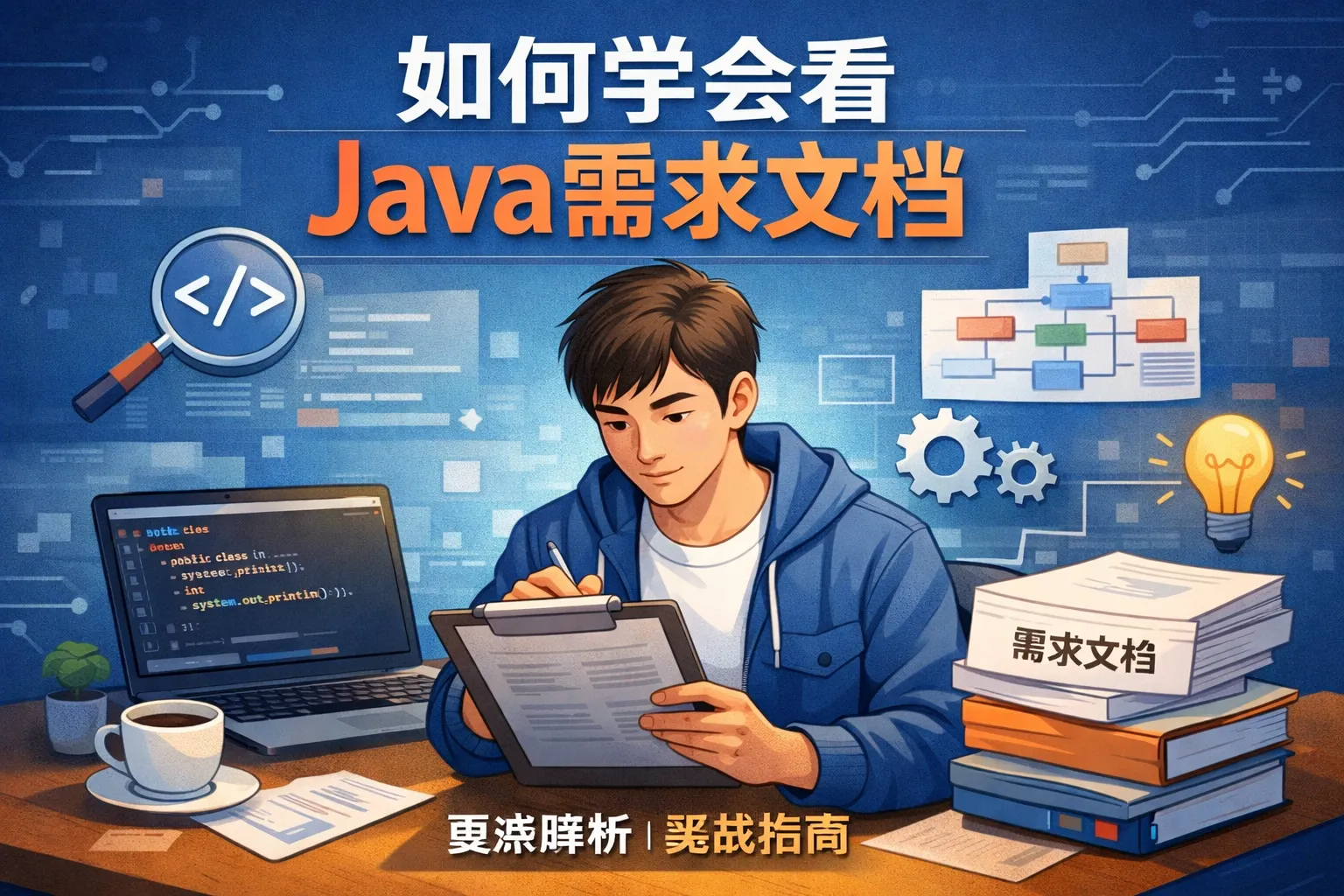 如何学会看java需求文档