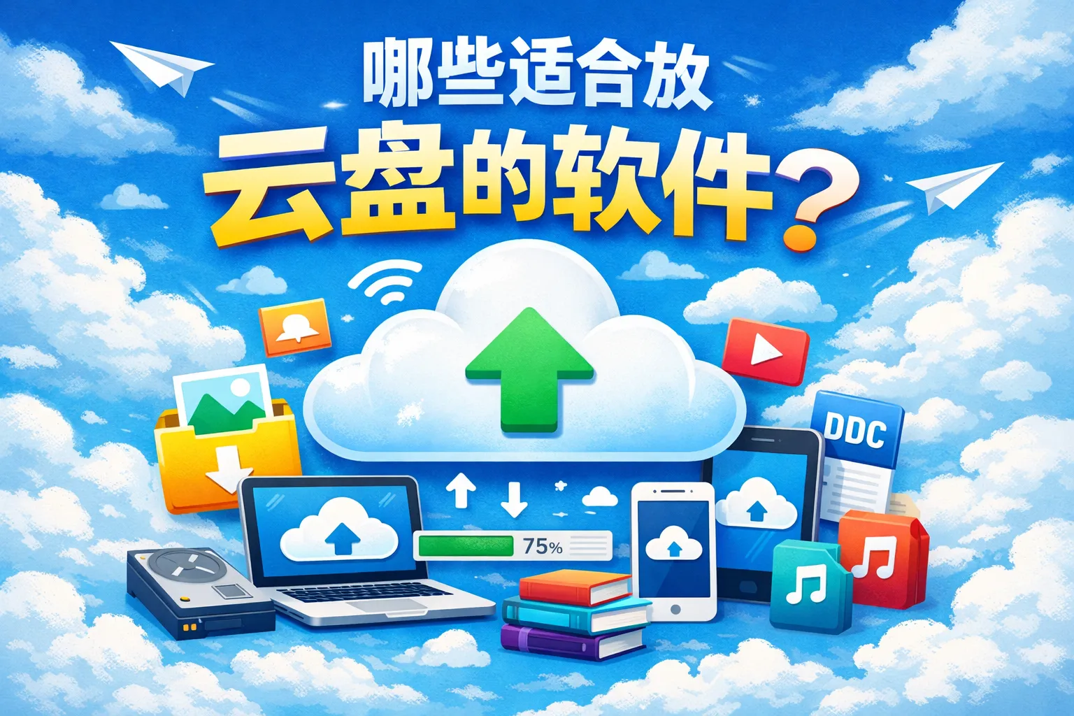 哪些适合放云盘的软件好用