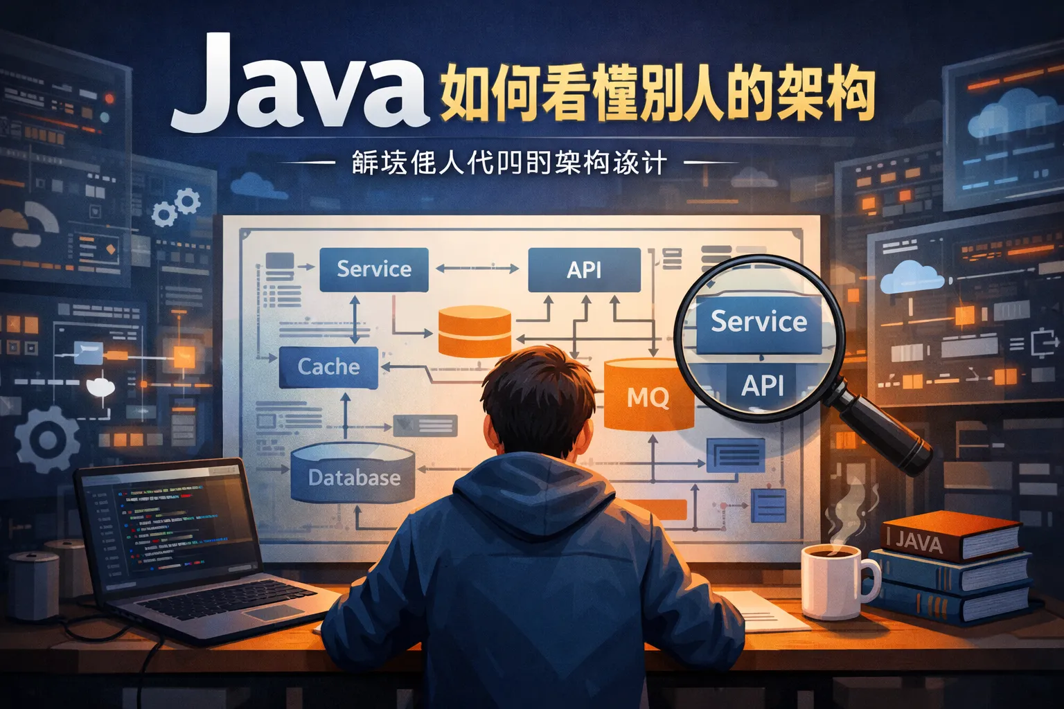java 如何看懂别人的架构