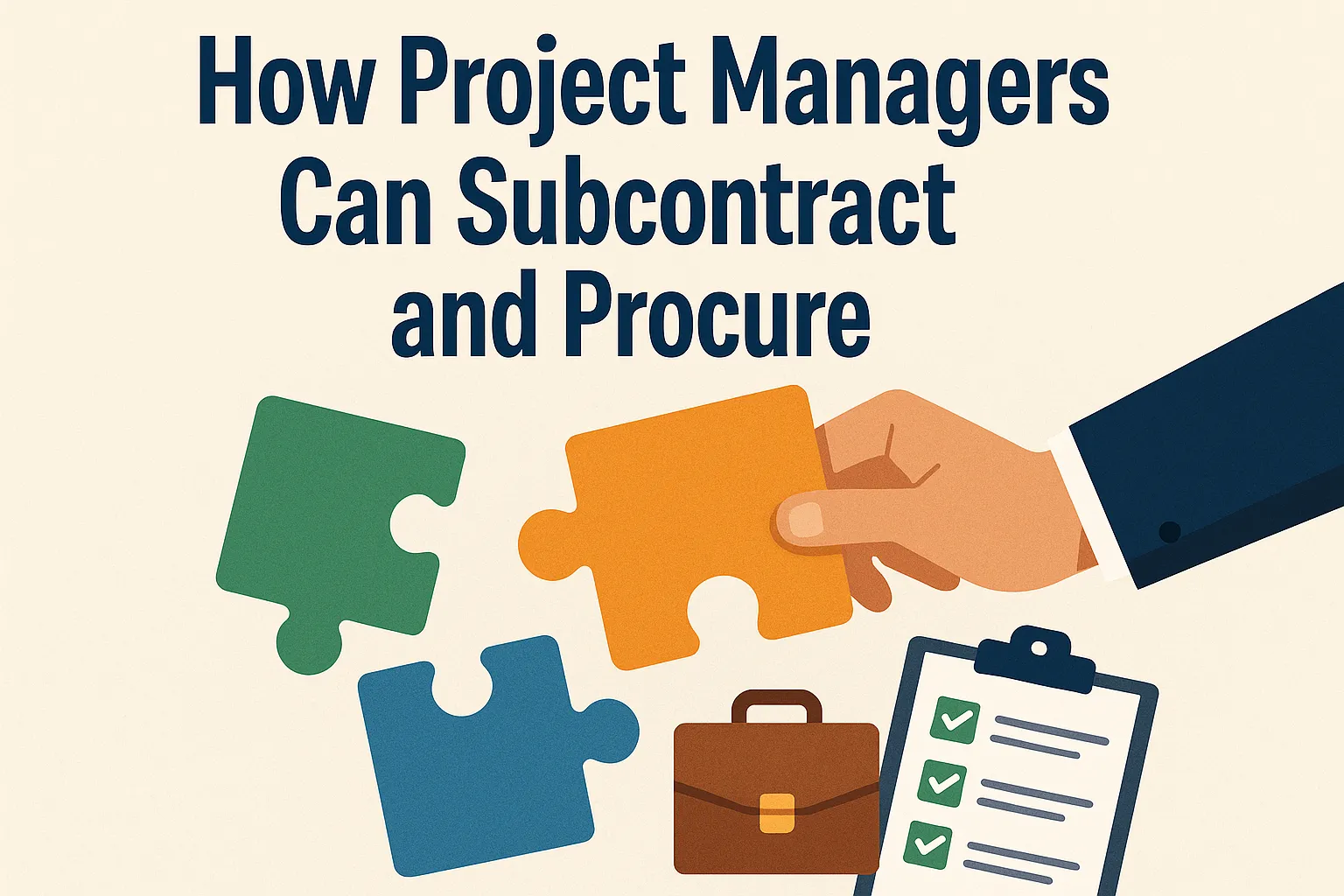 项目经理如何分包和采购