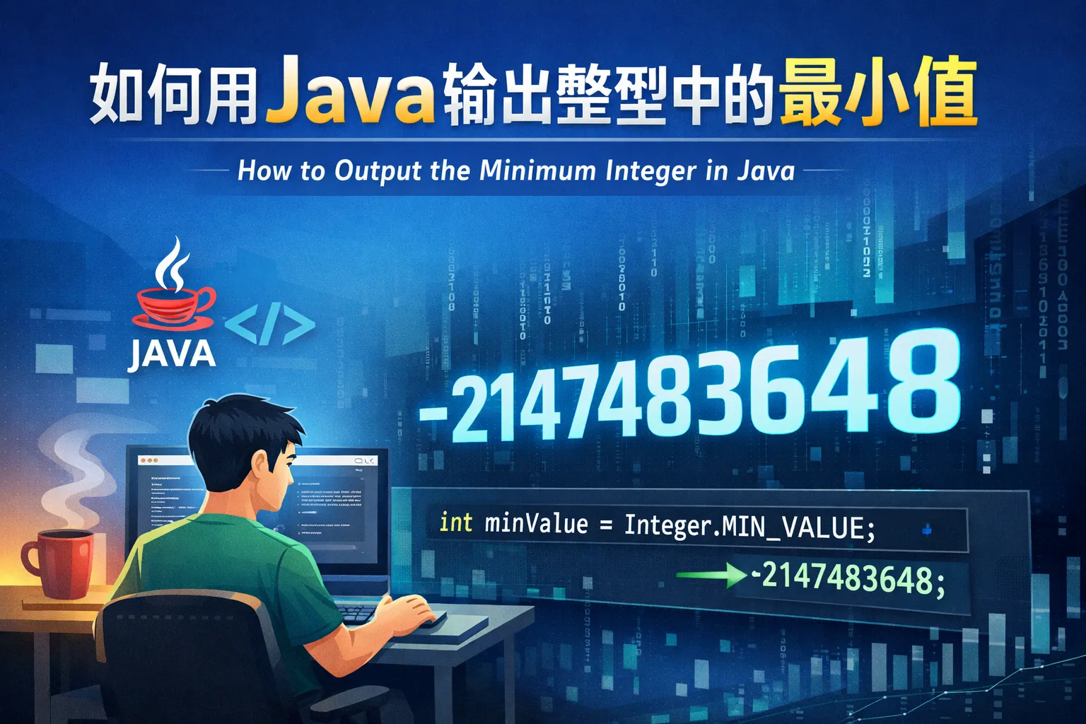 如何用java输出整型中的最小值