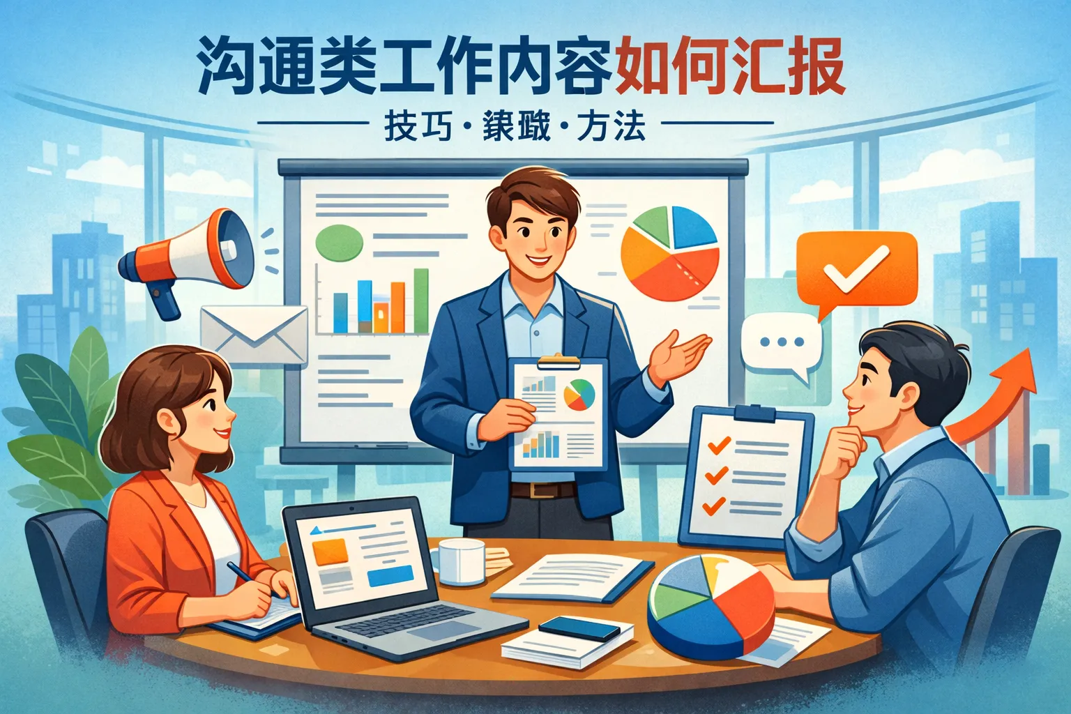 沟通类工作内容如何汇报