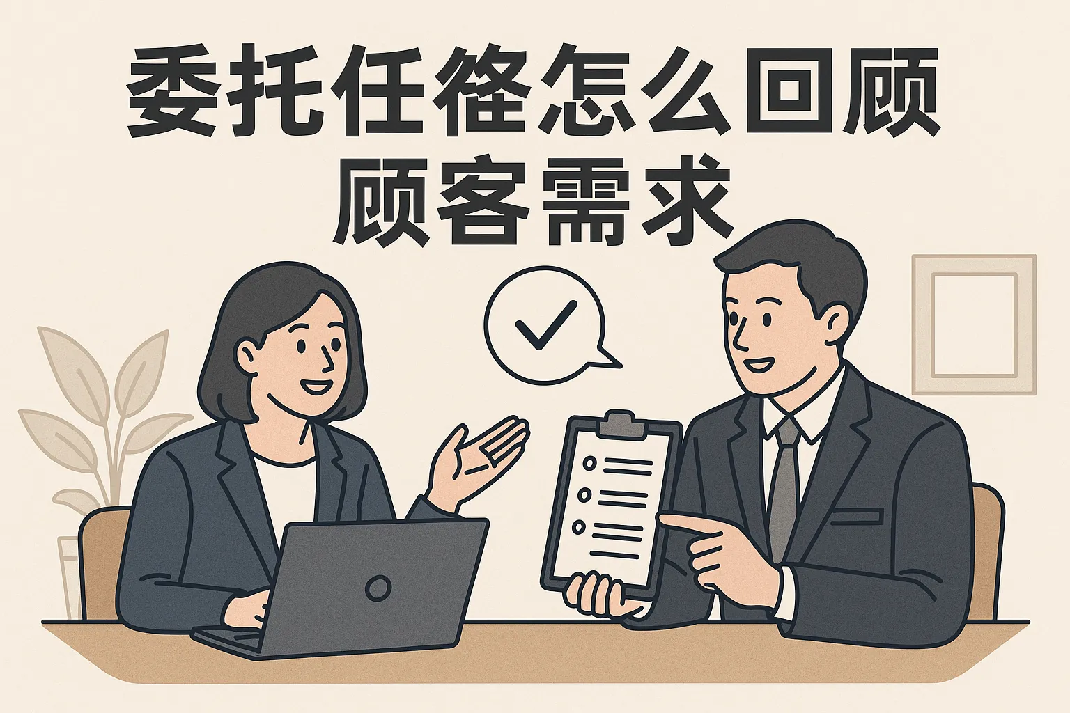 委托任务怎么回顾顾客需求