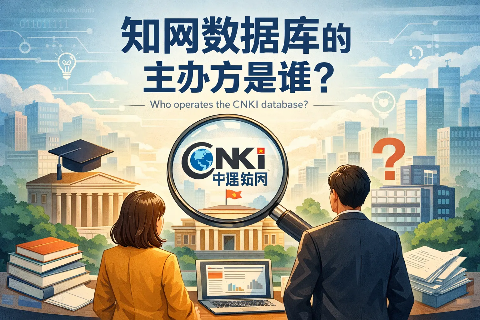 知网数据库的主办方是谁