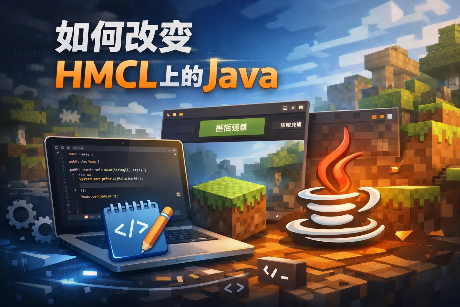 如何改变hmcl上的java