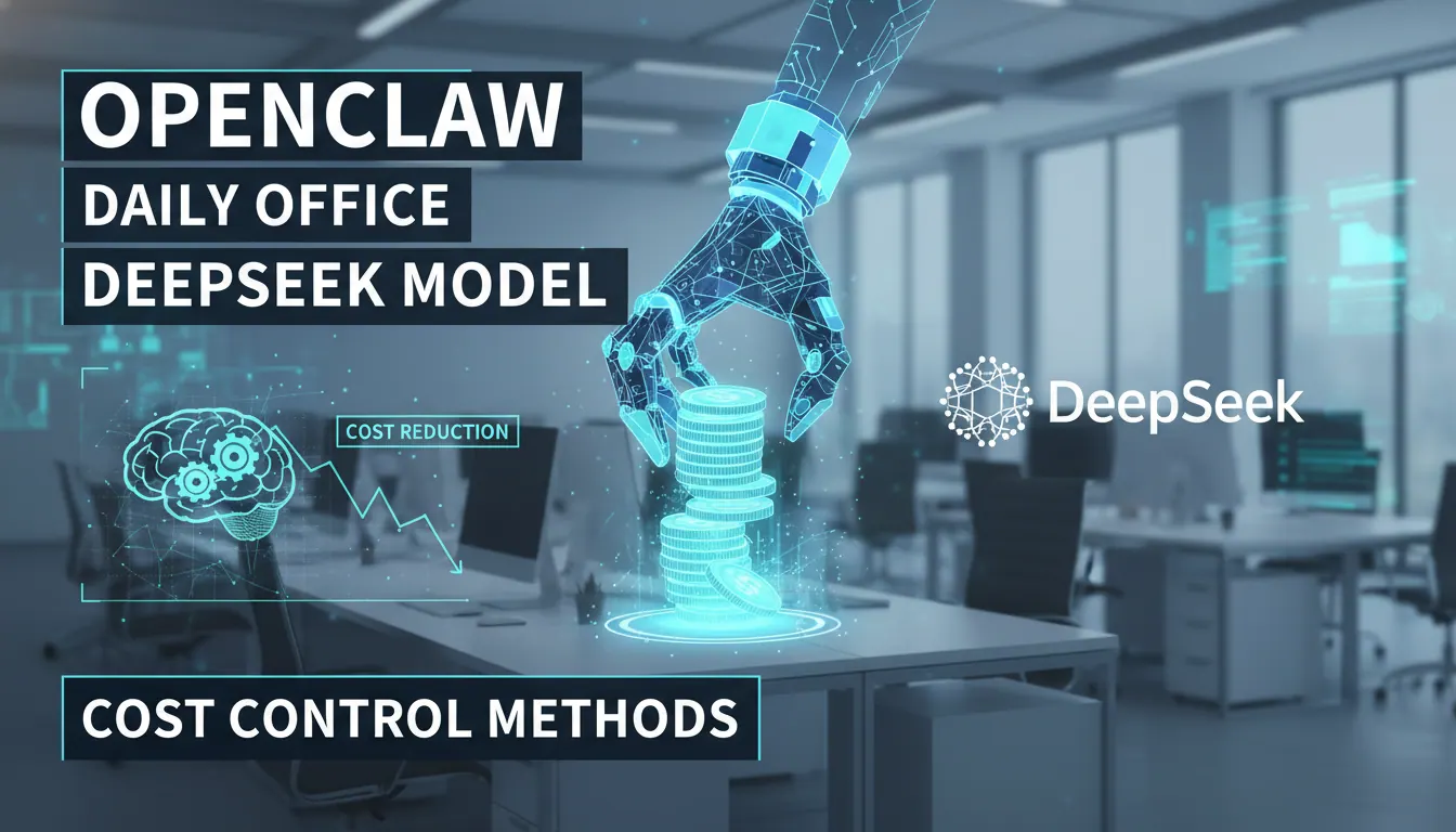 OpenClaw日常办公使用DeepSeek模型的成本控制方法