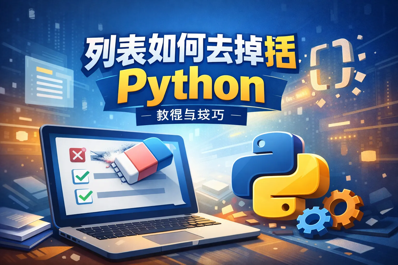 列表如何去掉括python