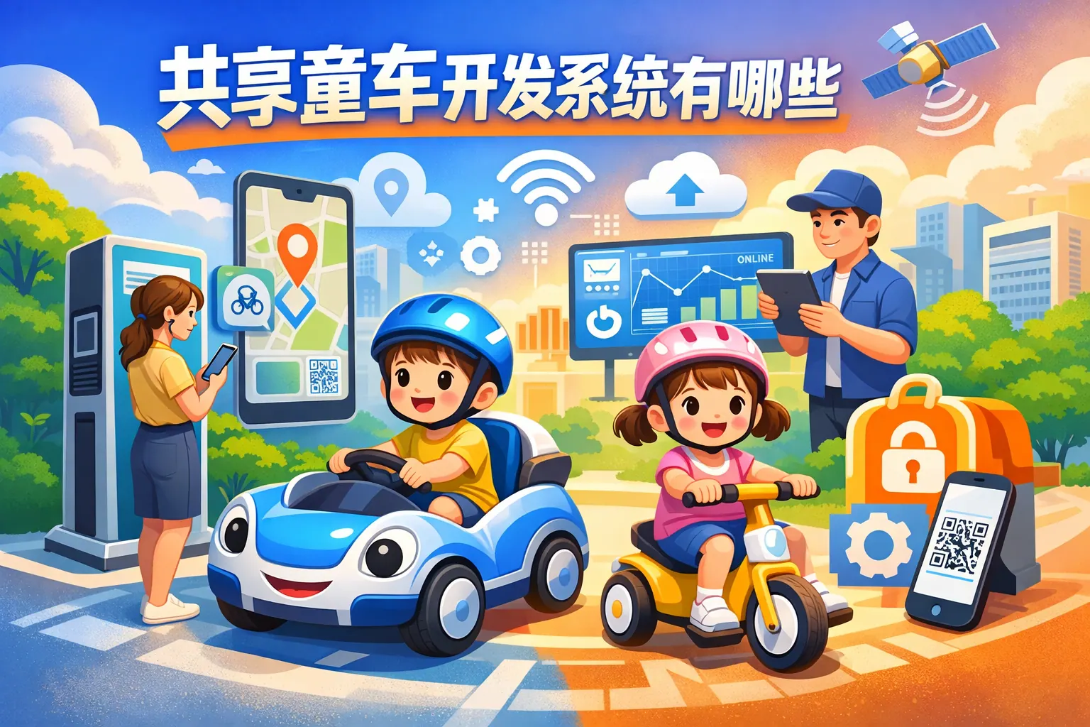 共享童车开发系统有哪些
