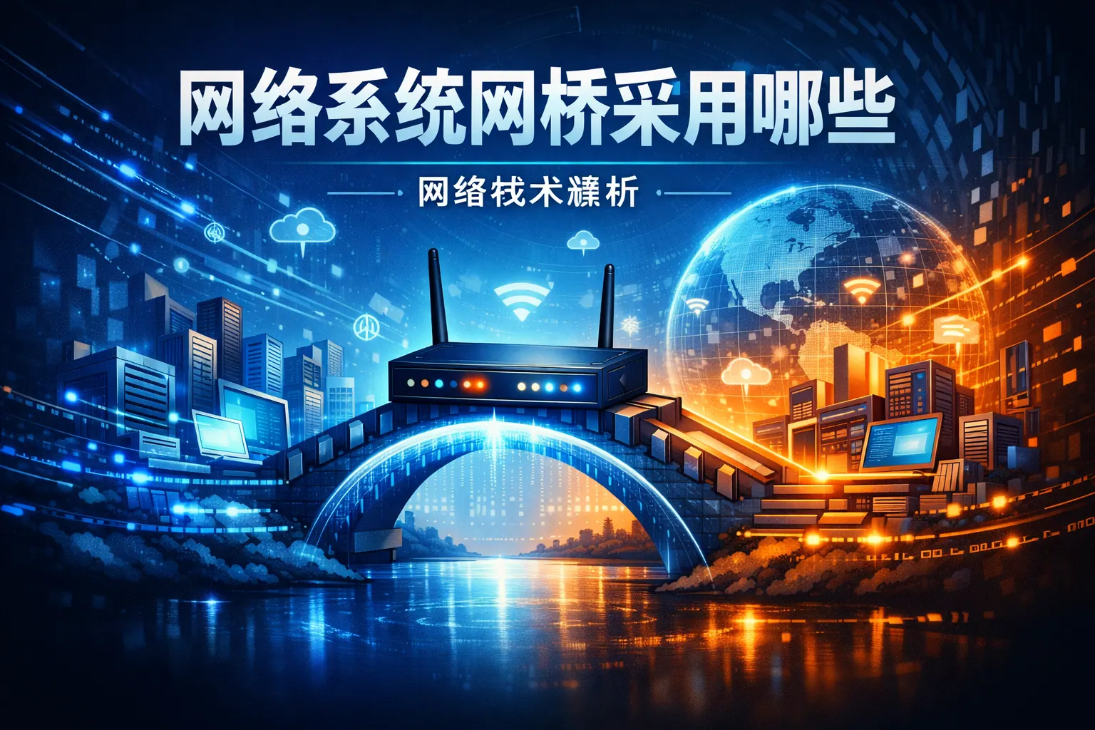 网络系统网桥采用哪些