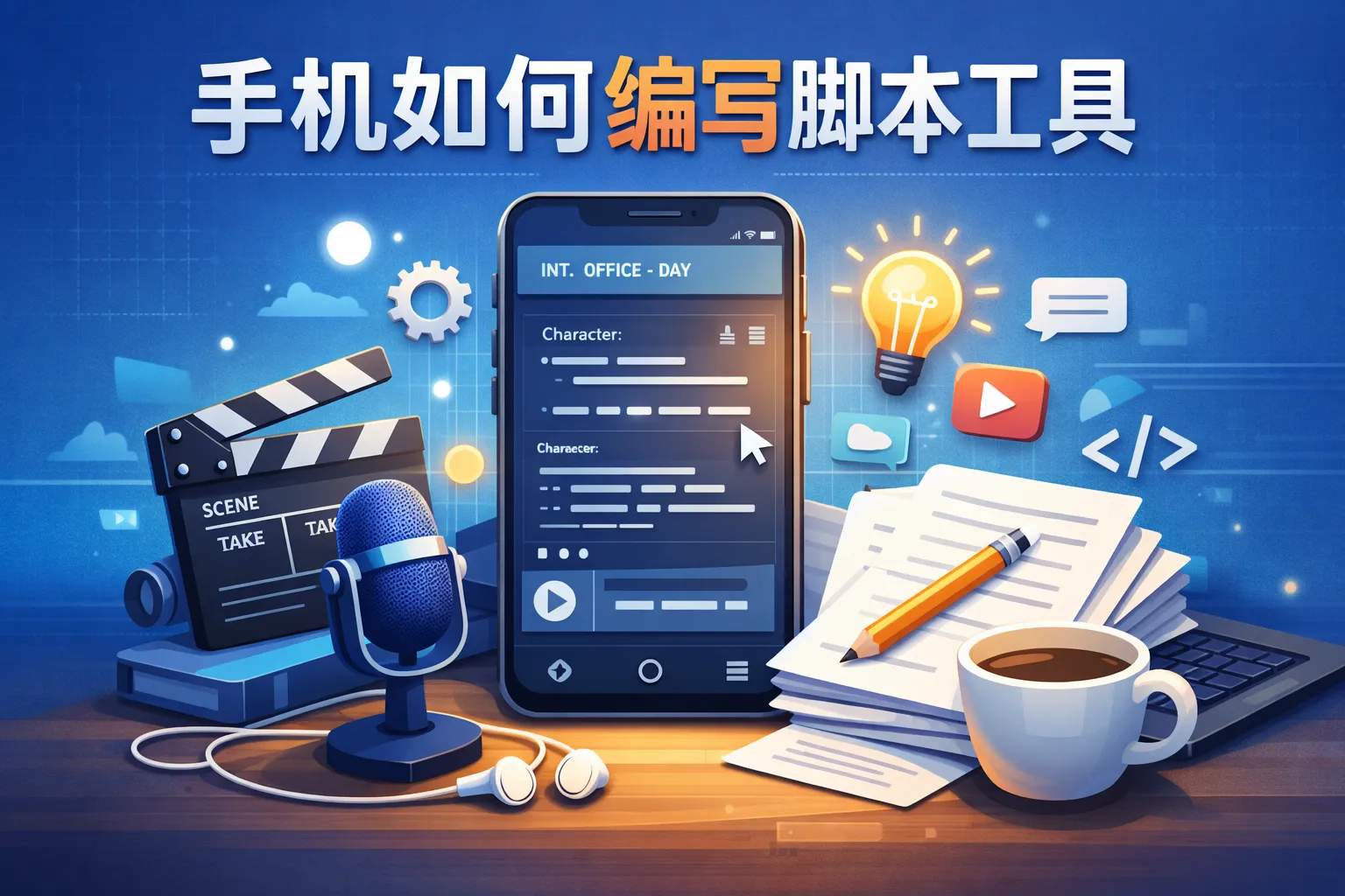 手机如何编写脚本工具