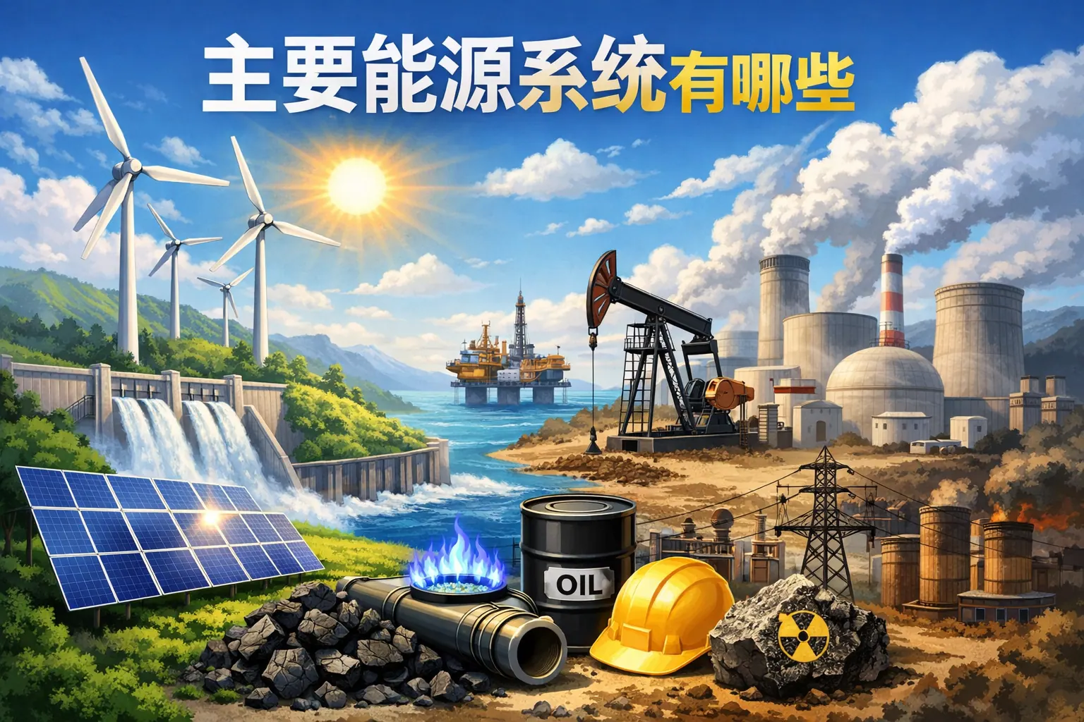 主要能源系统有哪些