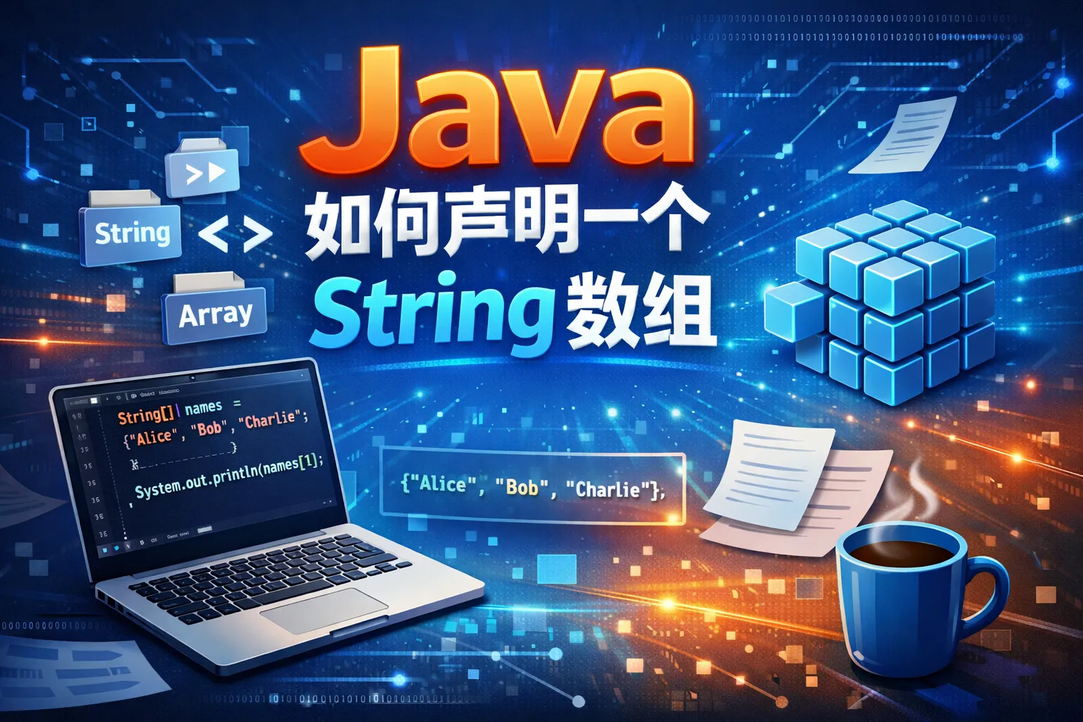 java如何声明一个string数组