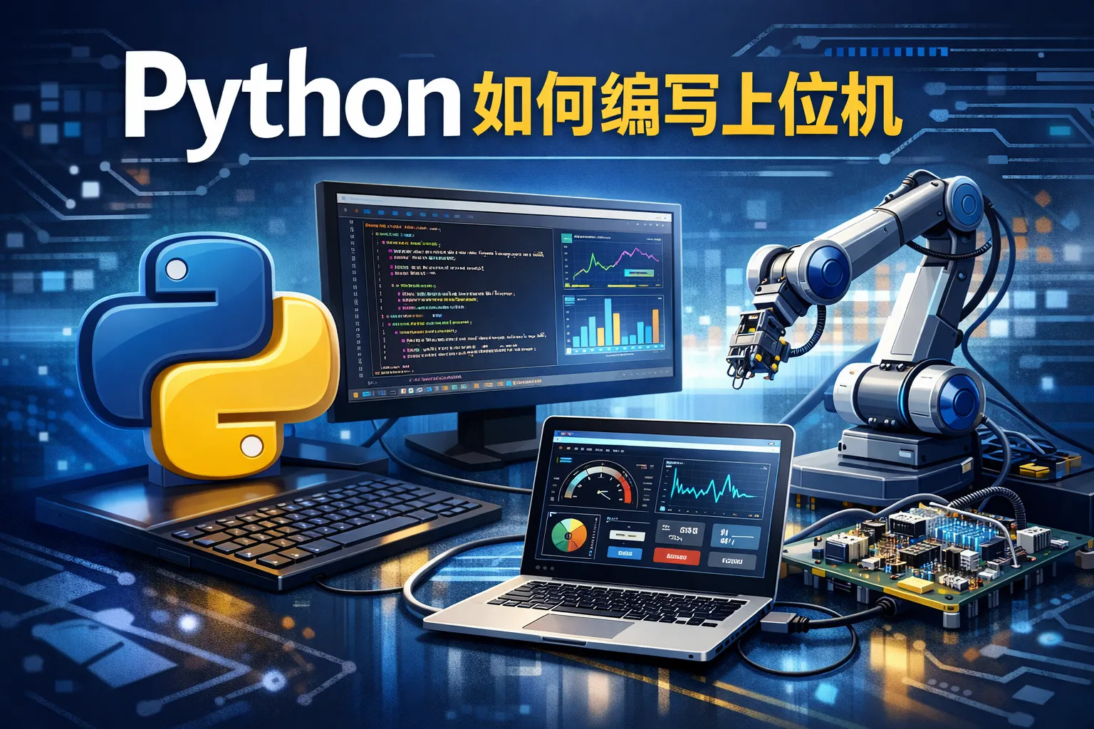 python如何编写上位机
