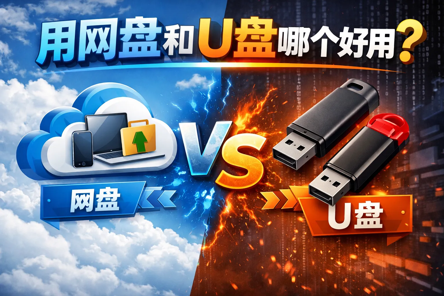 用网盘和u盘哪个好用