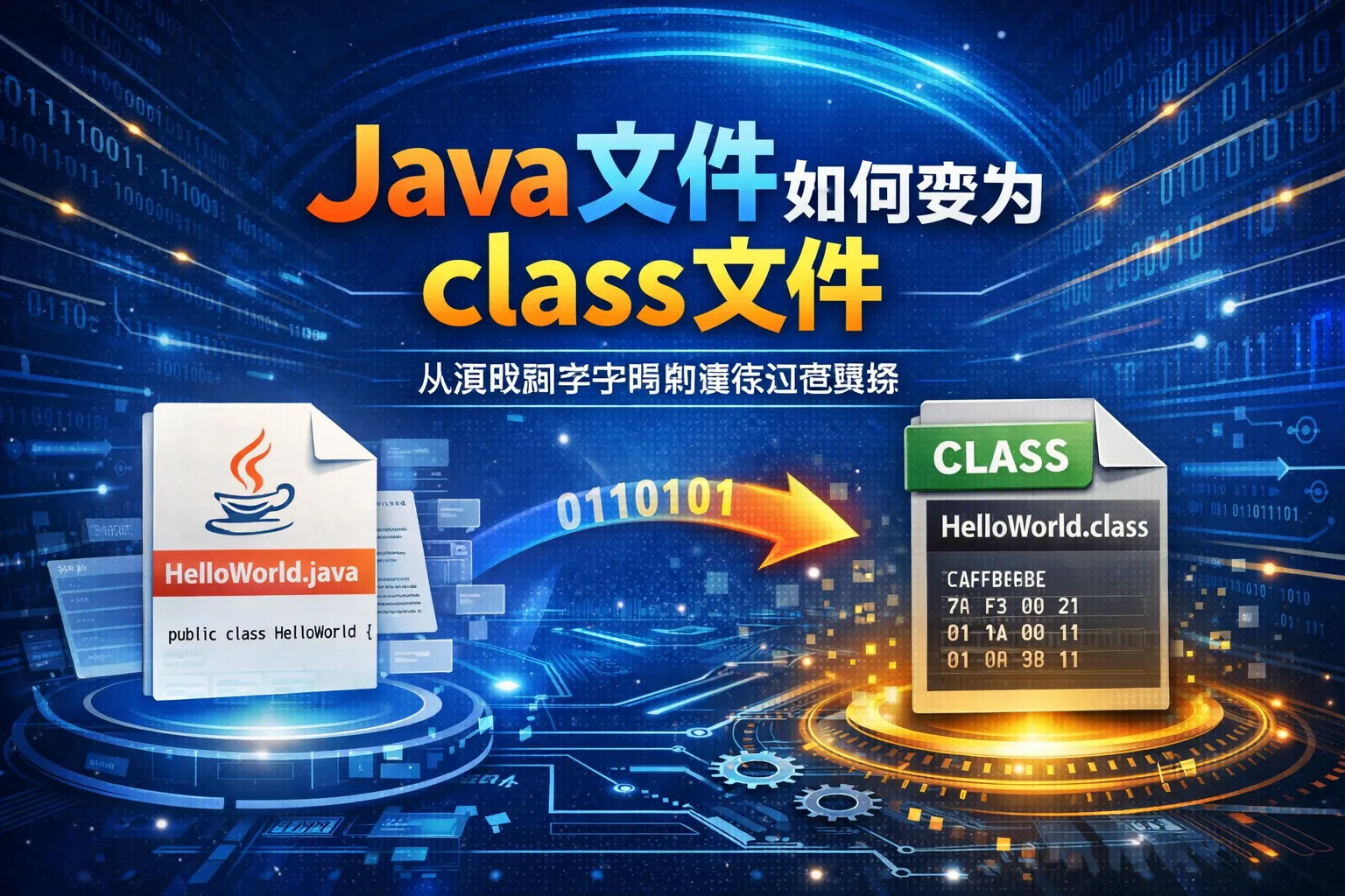 Java文件如何变为class文件