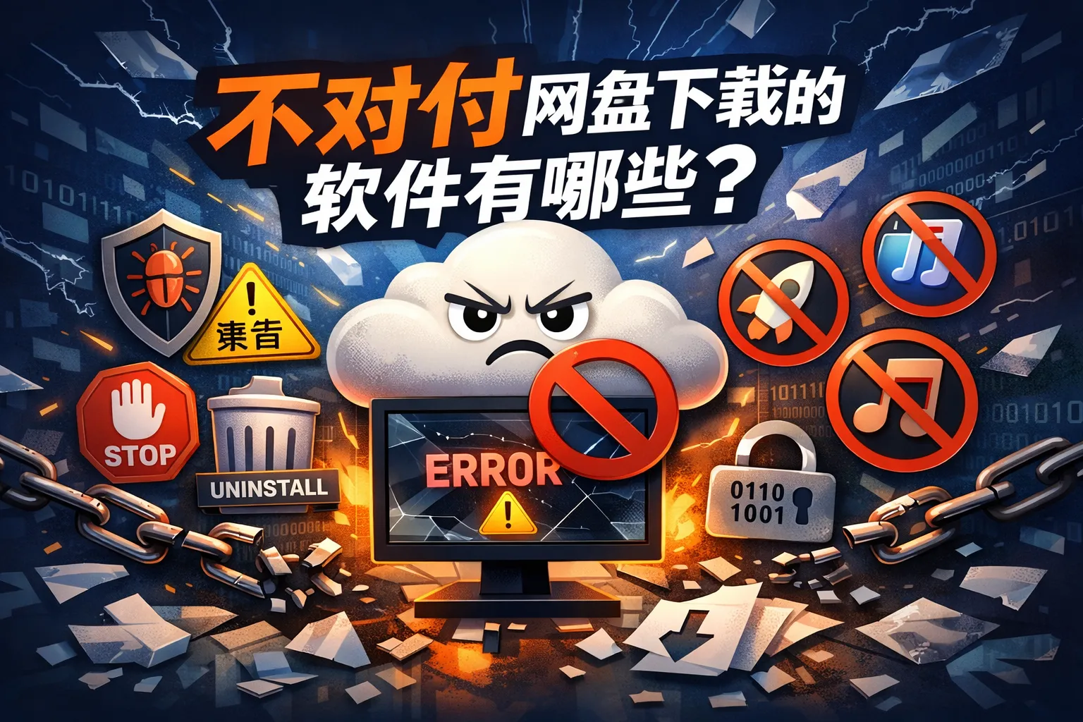 不对付网盘下载的软件有哪些