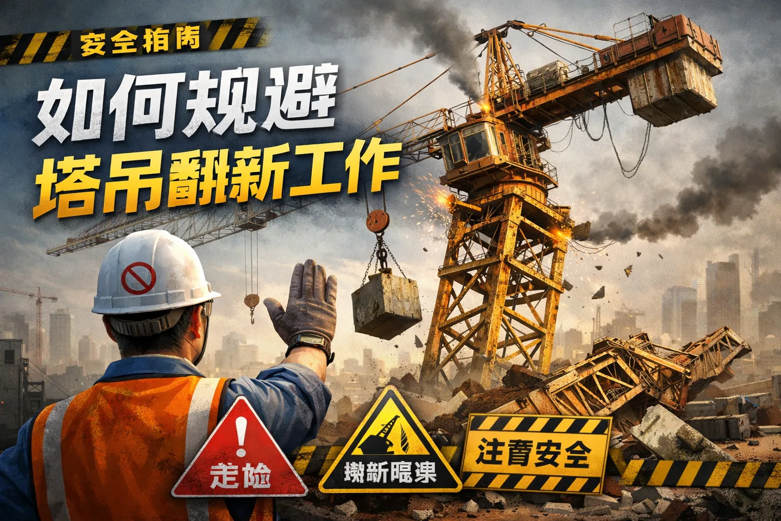 如何规避塔吊翻新工作