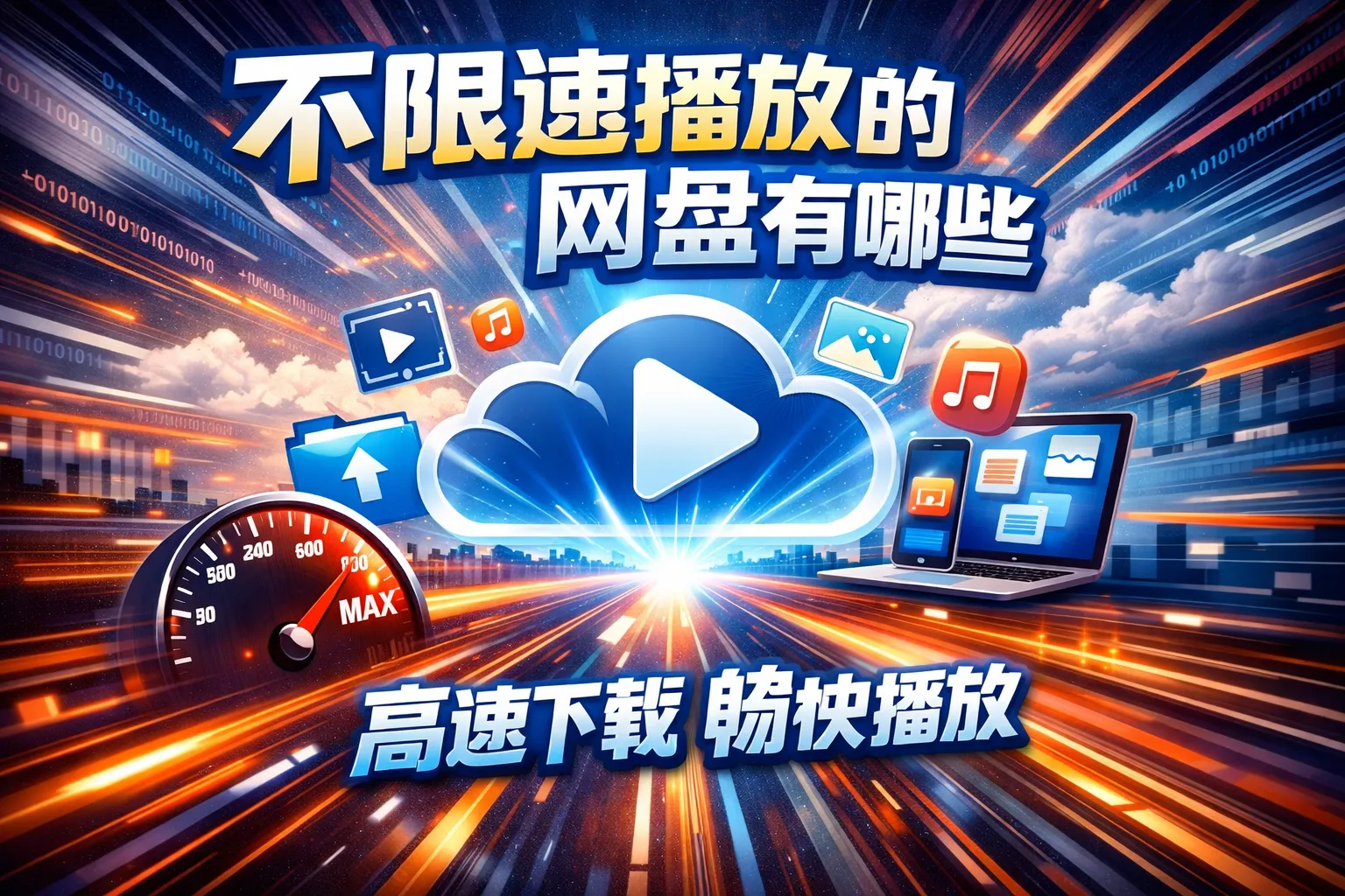 不限速播放的网盘有哪些