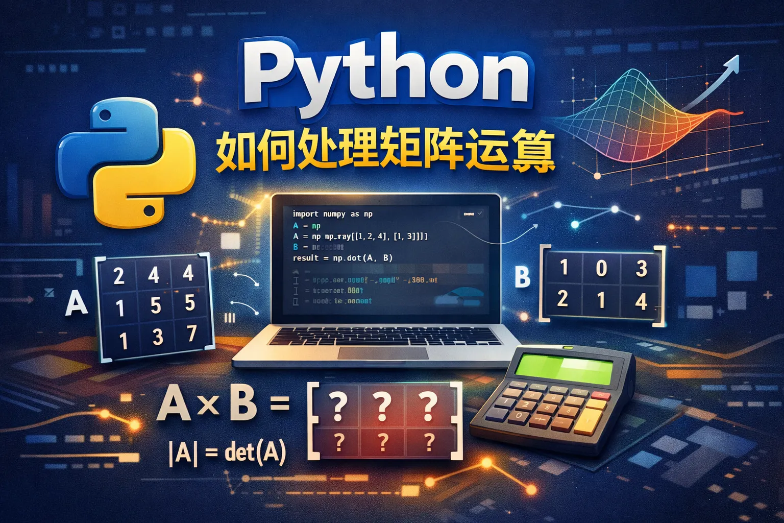 python如何处理矩阵运算