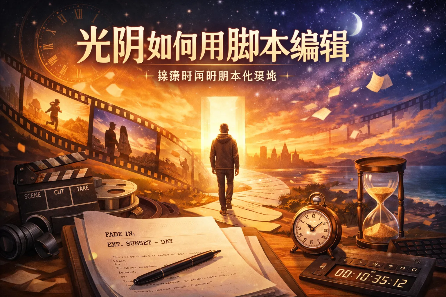 光阴如何用脚本编辑