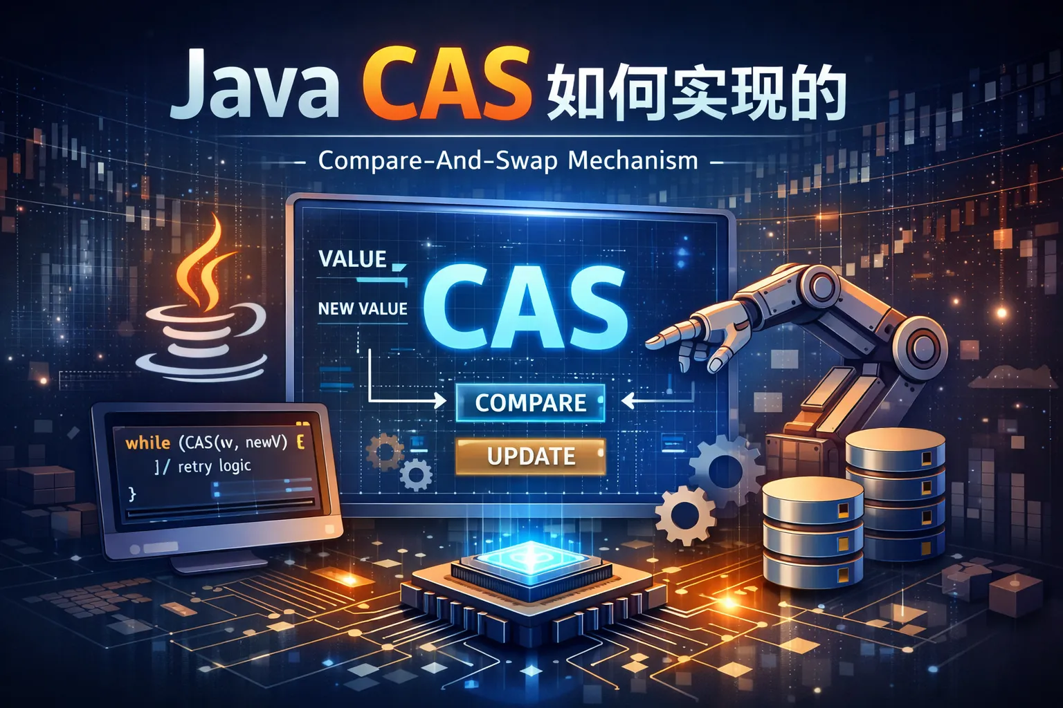 java cas如何实现的