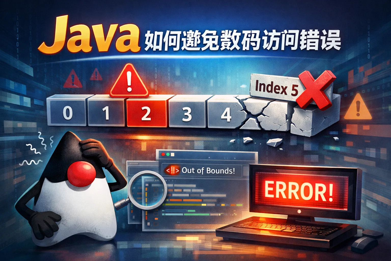 java如何避免数组访问错误