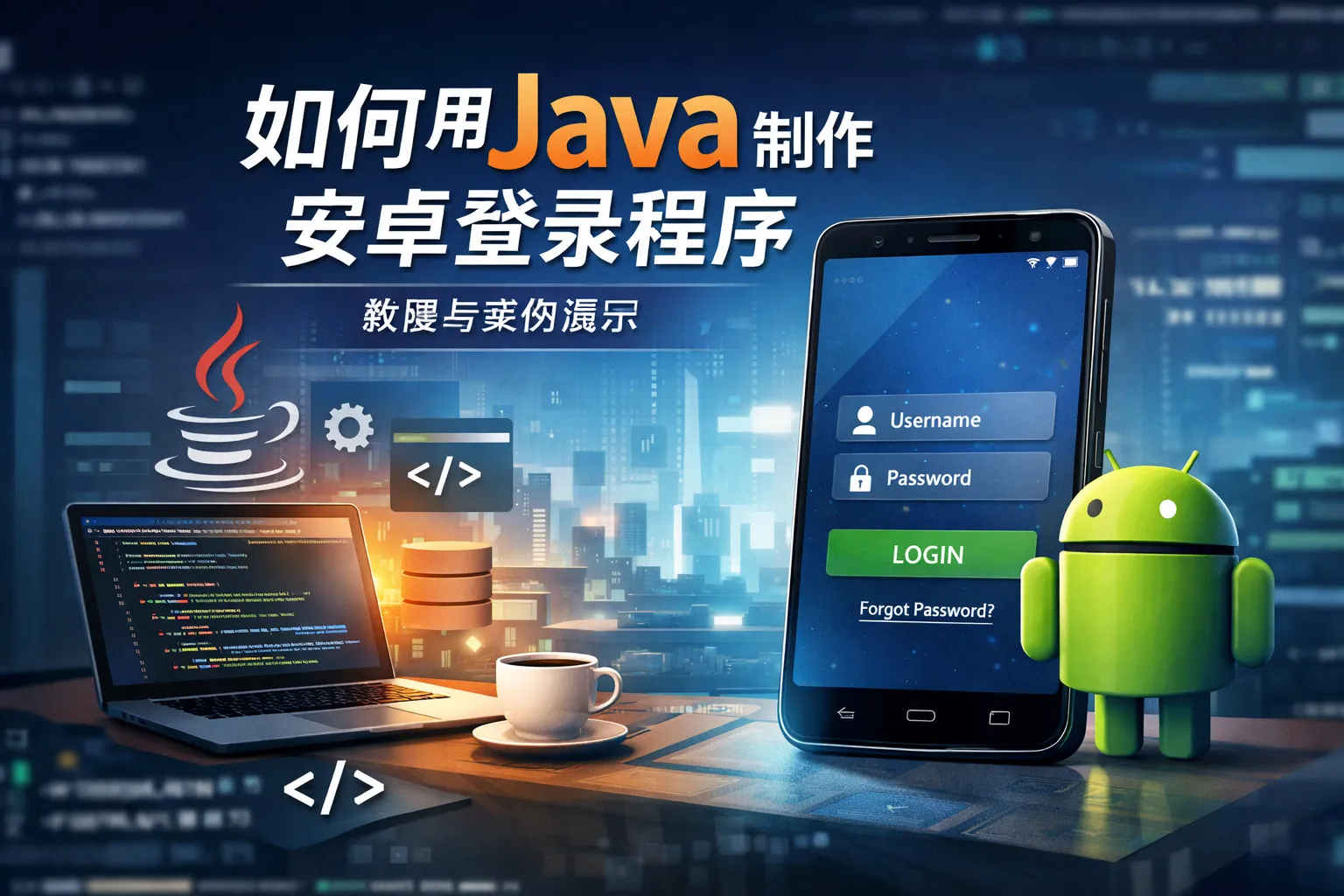 如何用java制作安卓登录程序