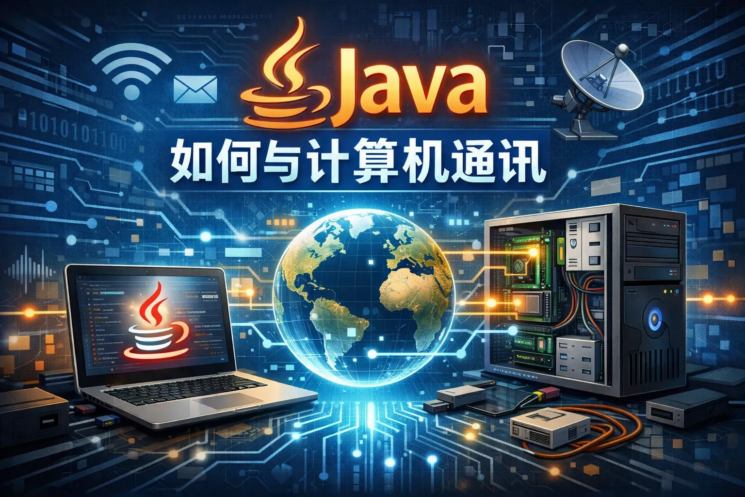 java 如何与计算机通讯