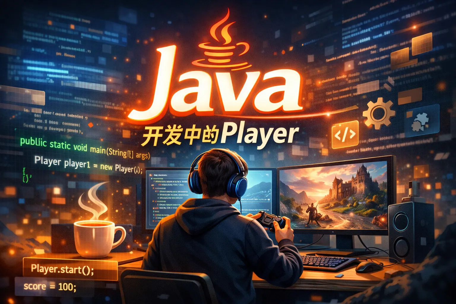 java中 有player