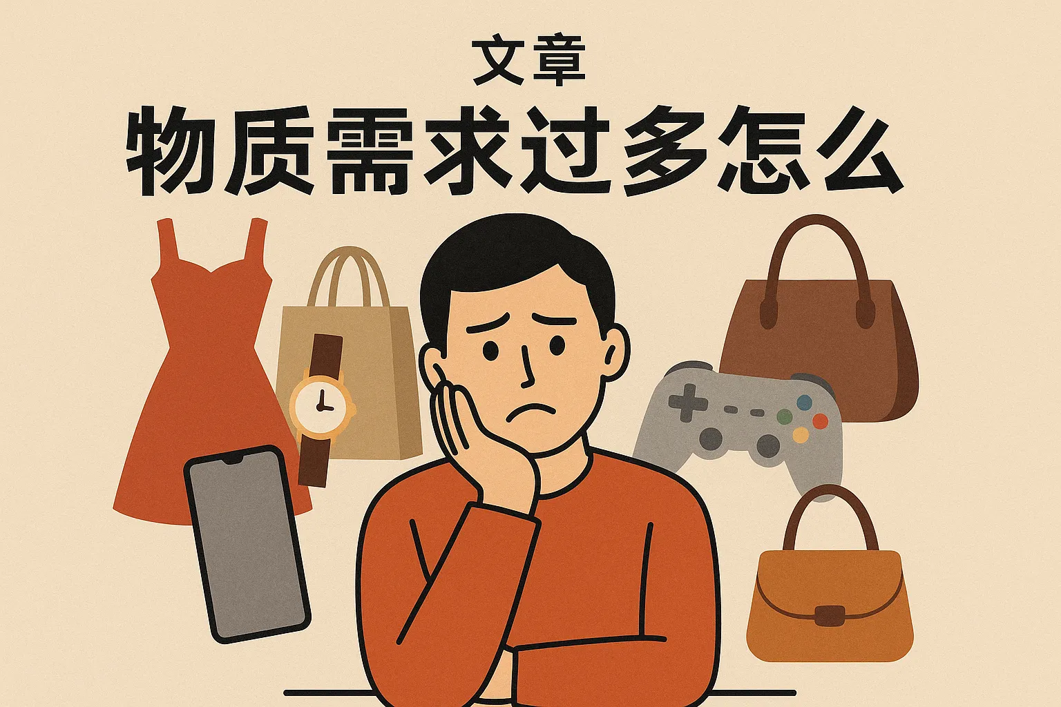 物质需求过多怎么办