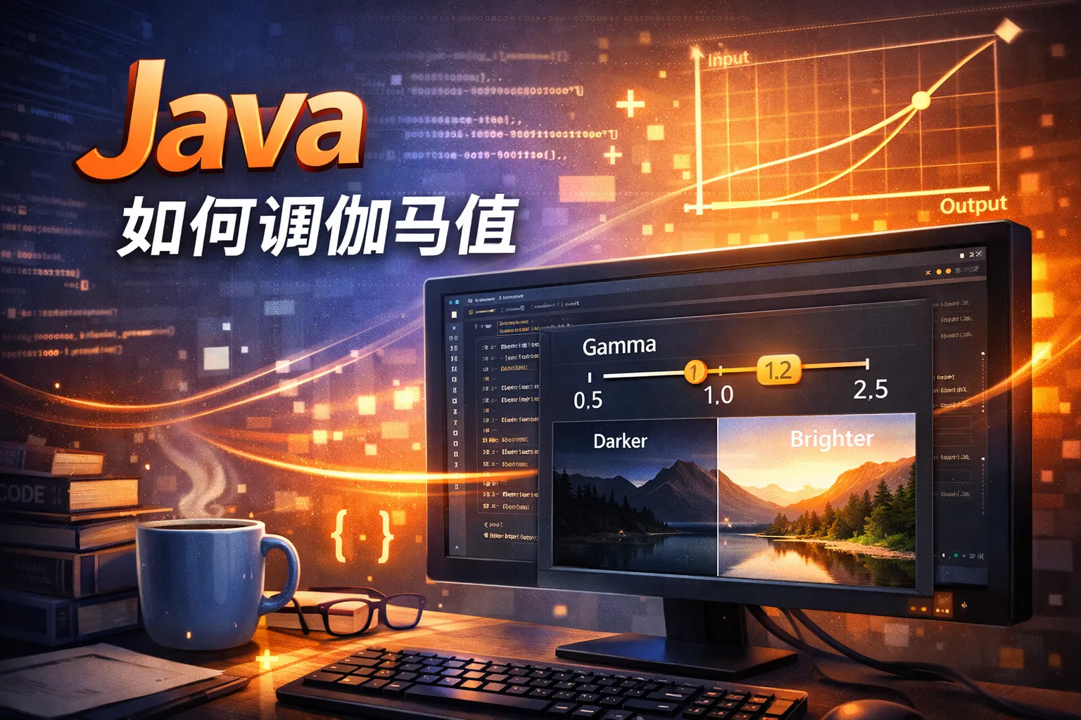 java版如何调伽马值
