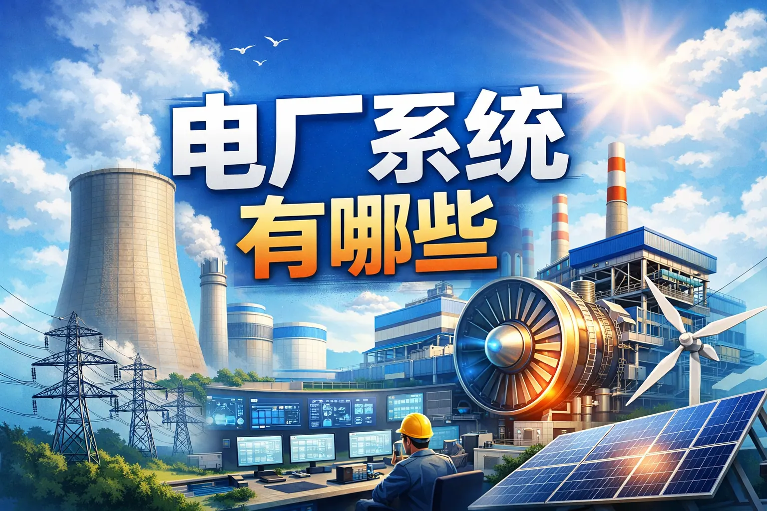 电厂系统有哪些