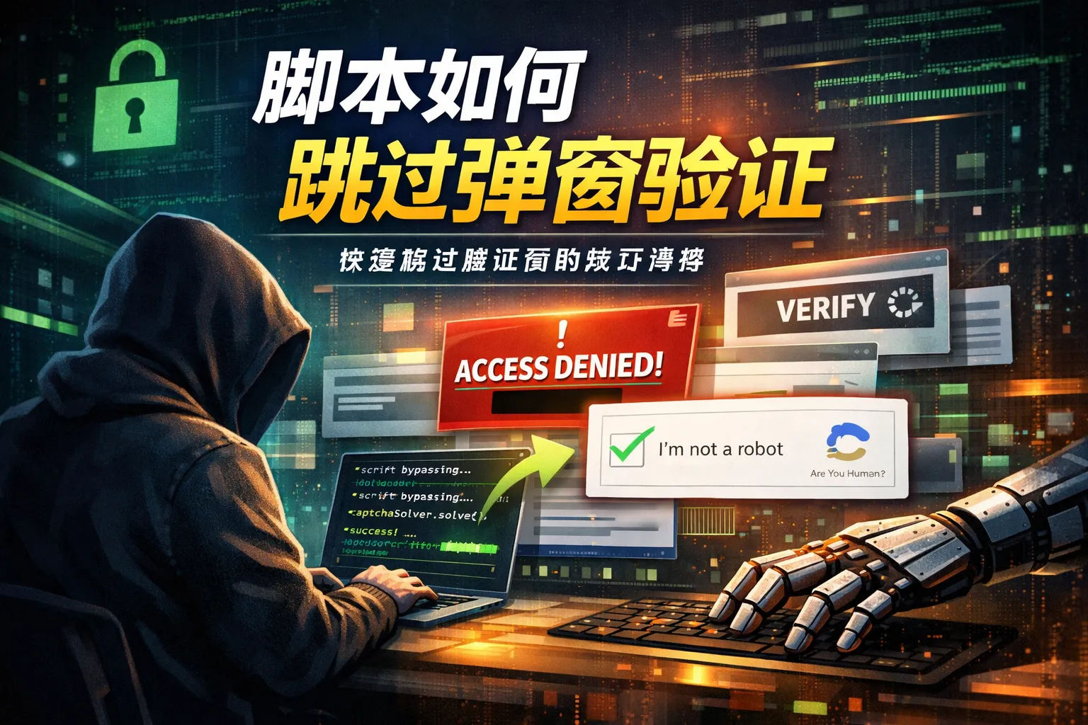 脚本如何跳过弹窗验证