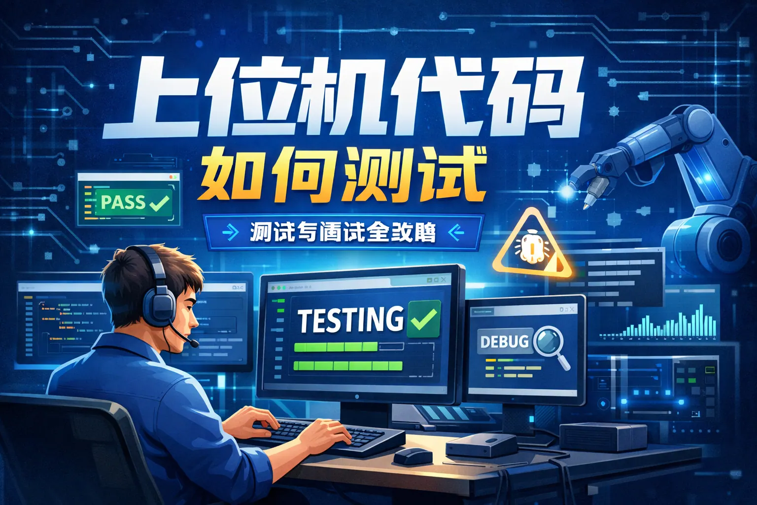 上位机代码如何测试的