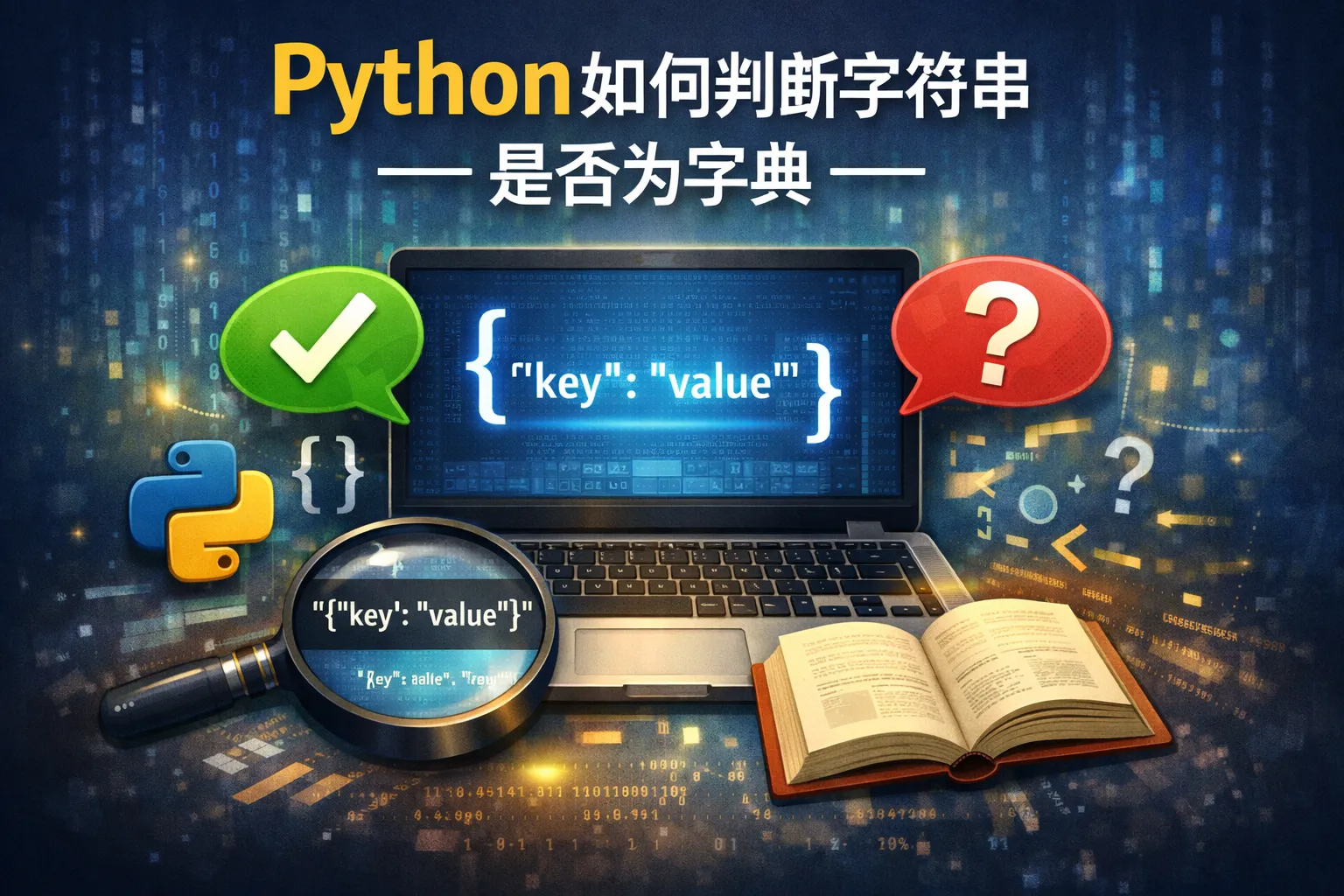 python如何判断字符串是否为字典